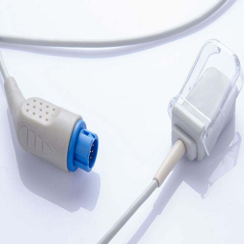 جهاز استشعار متعدد الوظائف Spo2 طول الكابل 3m رمادي اللون HP M1900AB M20EC08