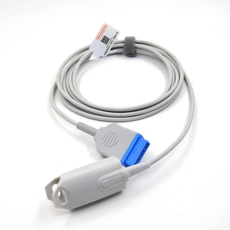 GE Spo2 Probe Sensor GE 11Pin SpO2 Sensor Pediatric Flex متوافق مع B4