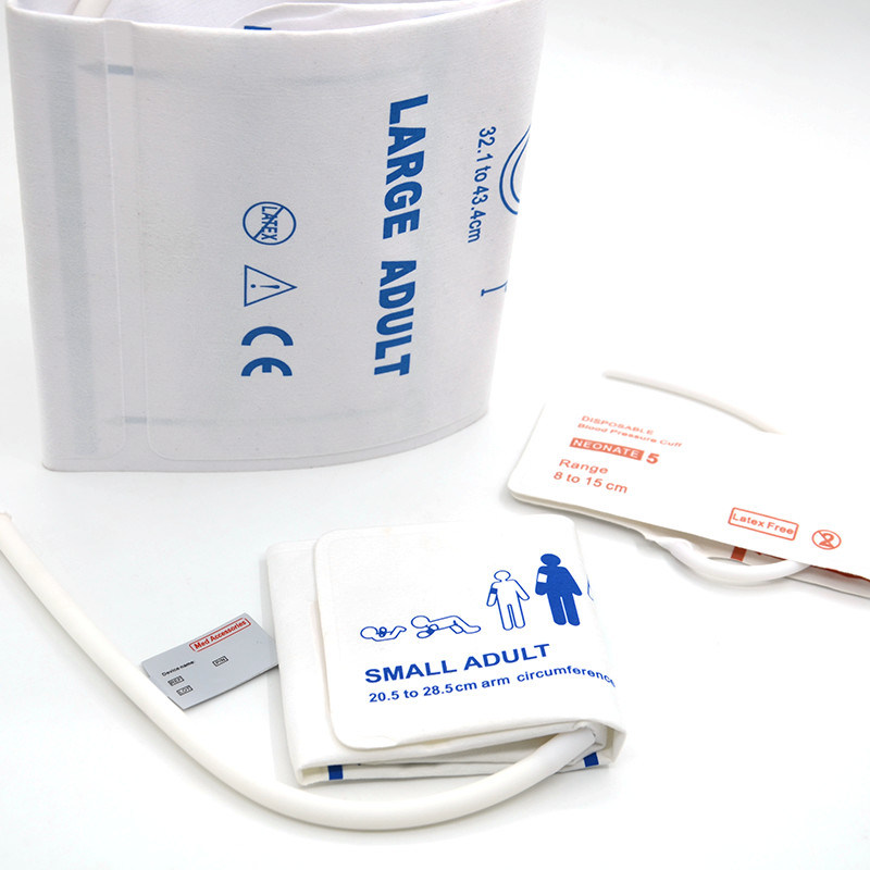 الملحقات الطبية ISO13485 NIBP الأكمام مادة TPU ذات إعادة الاستخدام لمادة TPU ذات إعادة الاستخدام للأطفال البالغين