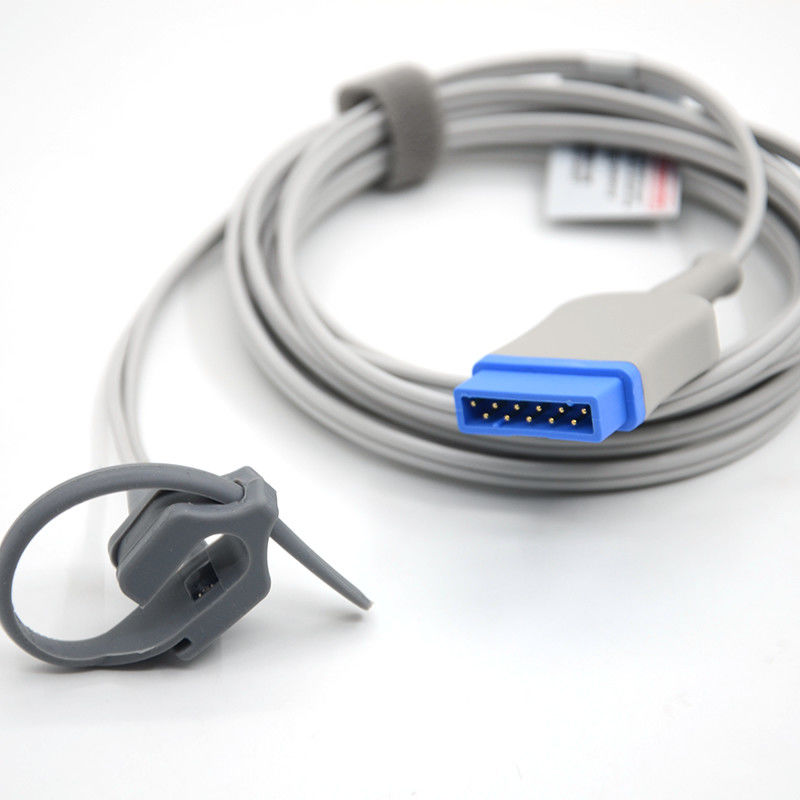 الرأس الناعم للبالغين Spo2 Sensor 11 Pin Pulse Oximeter Probe Latex Free Reusable Neonate Wrap
