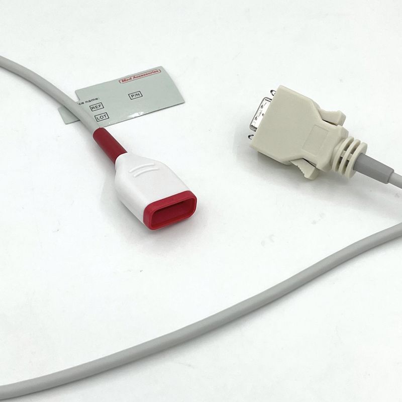 متوافق مع M-Gray TPU SpO2 كابل تمديد جهاز الاستشعار لمكونات مراقبة الرعاية الطبية