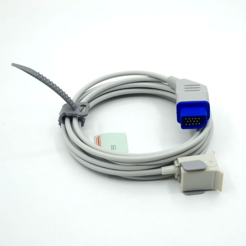 ملحقات شاشة قابلة لإعادة الاستخدام من الشركة المصنعة متوافقة مع مستشعر Nihon Kohden Pediatric finger Spo2 القابل لإعادة الاستخدام بـ 14 سنًا