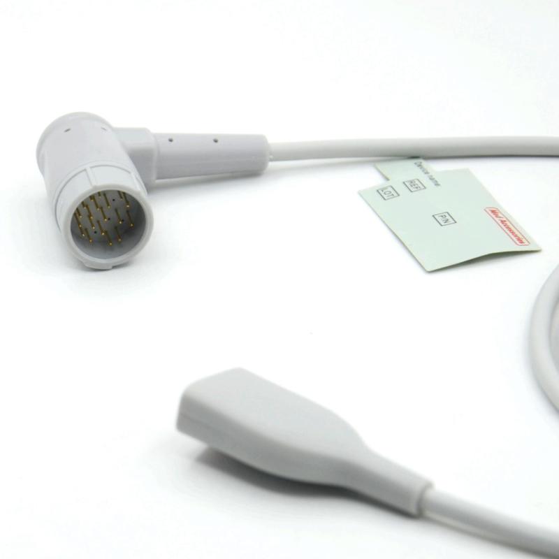 كابل محول ملحق طبي متوافق مع Philips إلى M SpO2، كابل تمديد Spo2 من مادة TPU