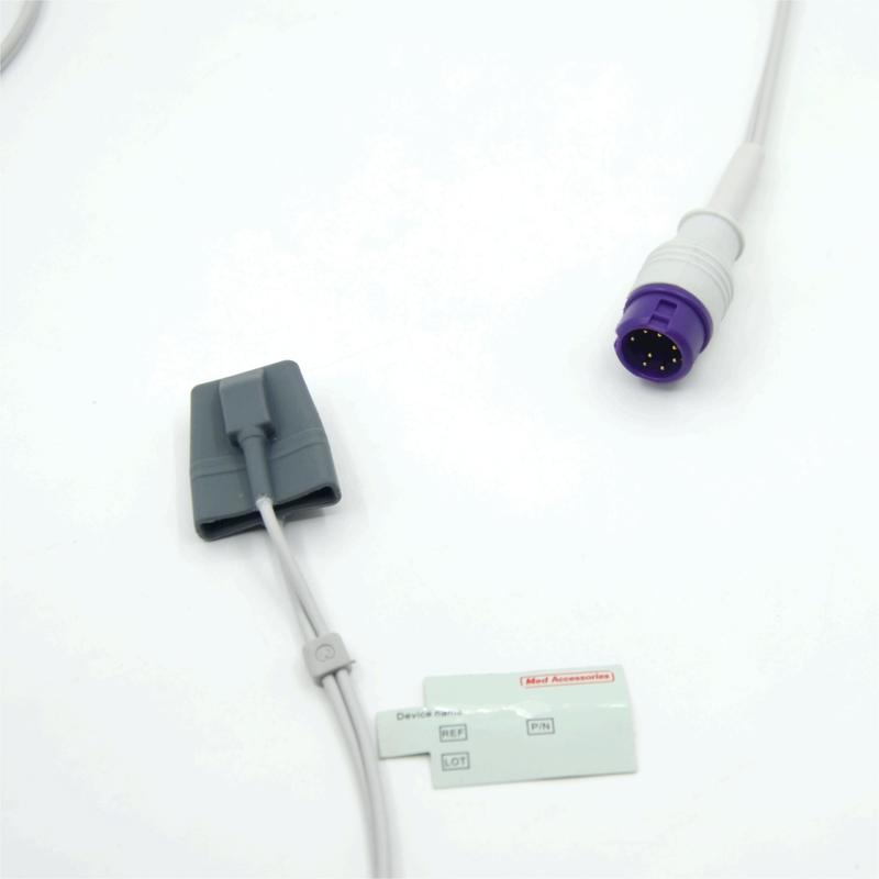 متوافق مع Mindray Epm15 قابل لإعادة الاستخدام صانع الرقابة الناعمة الأطفال ملحقات مستشعر SpO2