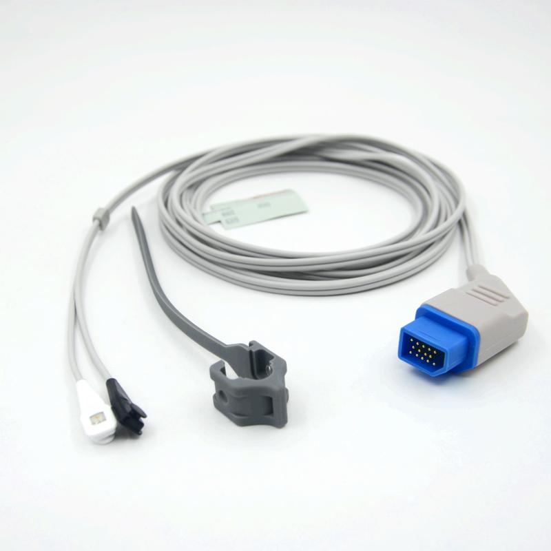 ملحقات جهاز استشعار SpO2 متوافق نيهون كوهدن قابل لإعادة الاستخدام متعدد المواقع الشركة المصنعة شاشة