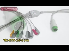 العديد من الوظائف ECG ECG الحبال الطبية العملية متوافقة دراجر سيمنز